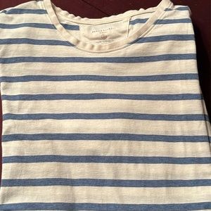 Striped Short Sleeve T Shirt
